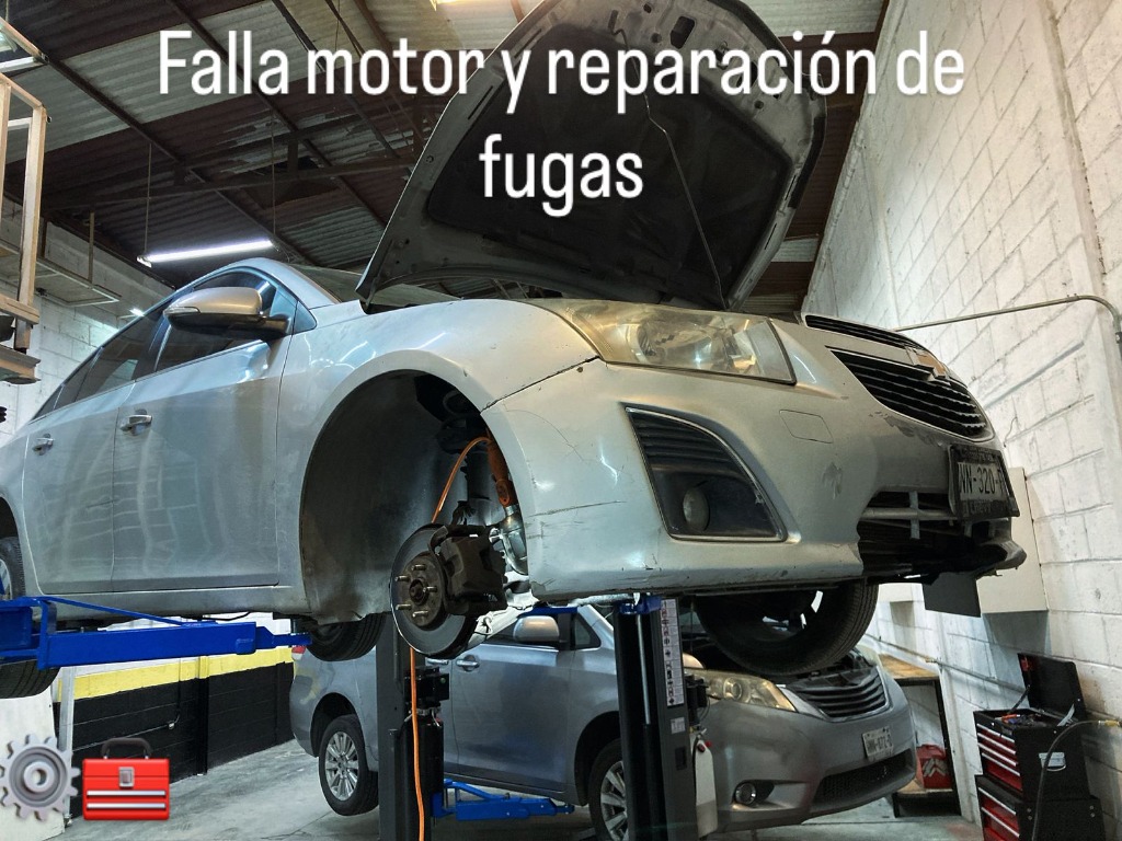 Falla de motor y reparación de fugas